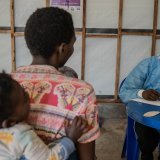 Le nombre de tests de Mpox disponibles reste faible en République démocratique du Congo (RDC). KEYSTONE/EPA/MOISE KASEREKA